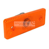 ZIJMARKERINGSLAMP GEEL 12/24V 110X41MM KAN OOK GEBRUIKT WORDEN ALS REFLECTOR
